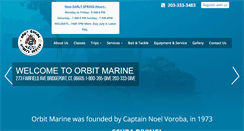 Desktop Screenshot of orbitmarine.com